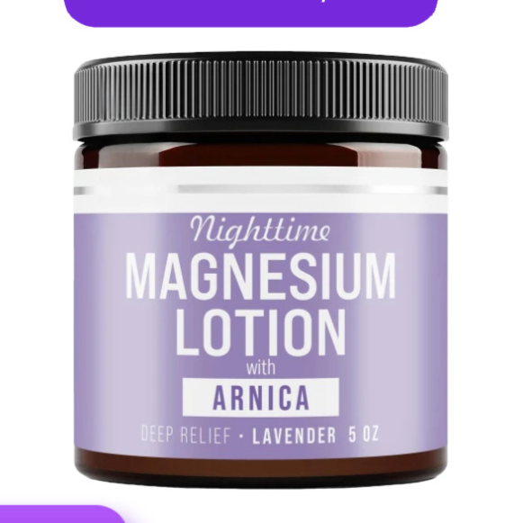 Night Time Magnesium Lotion with Arnica